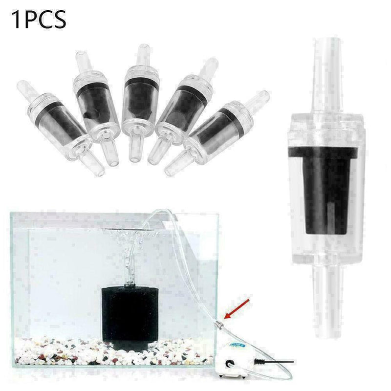 1Pc Aquarium One Way Check Valve Non-Return Fish Tank B4O8 Pump System Air Z3Y1