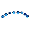 Roller Skate Wheels Accessories Center Bearing Bushing Spacer 8PCS Blue