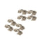 8Pcs RV 90 Degree Gate Cabinet Door Spring Hinges Cupboard With Screws