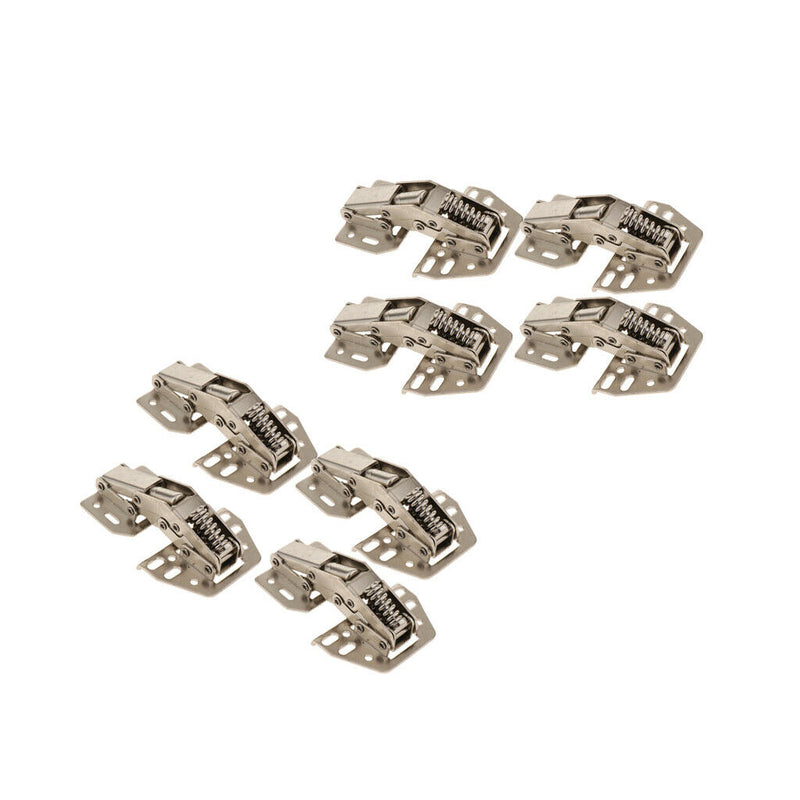 8Pcs RV 90 Degree Gate Cabinet Door Spring Hinges Cupboard With Screws