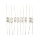 10pcs Ceramic Tube Fuse Axial Leads 3.6*10mm 6.3A Slow Blow 250V M&
