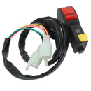 Motorcycle 7/8" Handlebar Horn Turn Signal Light Indicator ON / OFF Switch