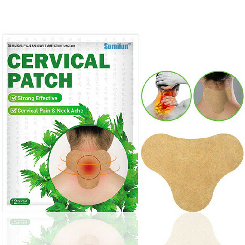 12pcs Knee Moxa Hot Moxibustion Plaster Leg Pain Relief Warming Meridians Pa Pg