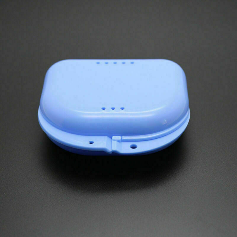 Dental Dentures Retainer Mouthguard Brace False Teeth Storage Plastic-Cas S U6U8