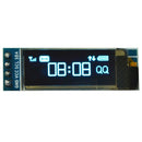 0.91" IIC I2C SPI128x32 White OLED LCD Display Module