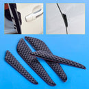4x Car Auto Door Crash Protector  Edge Guard Bumper Bar Anti-rub Strips Black