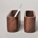 3 Pieces Wooden Business Card Holder Desk Business Card Holder Wood Card Ca