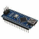 Nano V3.0 AVR ATmega328 P-20AU Module Board Black Blue w USB Cable