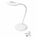 Flexible Touch Sensor LED Desk Lamp Light USB Rechargeable Brightness Adjus