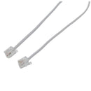 9M 30ft RJ11 6P2C Modular Telephone Phone Cables Wire White M9L1