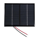 12V 1.5W Solar Panel Epoxy Polycrystalline Silicon DIY Battery Power Charge