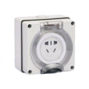 3 pin 10 Amp 10A Power Inlet - Weatherproof - IP66 for Motorhome RV 240V  OZ