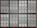 12 Tips/Sheet Nail Art Manicure Stencil Stickers Nails Stamping Vinyl Decals Kit