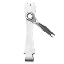 2pcs Knot Tie Line Cutter Scissors Hook Sharpener Key Chain Fishing Tool