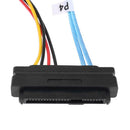 Mini 36Pin SAS to 4 29Pin SAS Ports Splitter Cable with 4Pin Power Cable