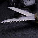 4 In 1 Multifunctional Tool Carabiner Hook Cutter Gear Hoto Tool Camping ED N7D7