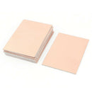 DIY Double Sided Copper Clad Laminate PCB Circuit Board 100x70 mm 12 Piece
