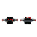 2x Car Stereo Audio 12V/24V 30A In-Line Manual Reset High Current Trolling