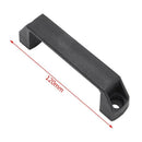 Cabinet Drawer Door Plastic Handle Pull Knob 120mm 4.7" 2 Pcs W8X2