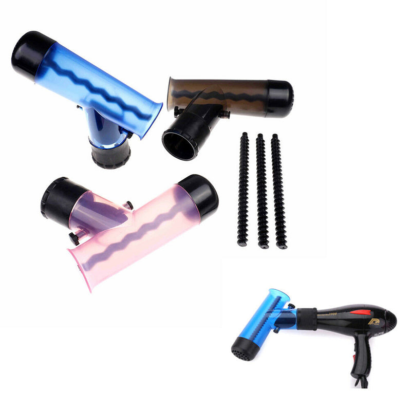 Random Hair Dryer Diffuser Magic Wind Spin Detachable Curl Hair Roller CurlerB&X
