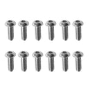 12 Pieces Hex Socket Cap Bolt Screw Stainless Steel Kayak Pad Eye Accessorie