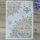 DIY Craft Layering Stencils For Walls Painting Scrapbooking Stamping Decor New