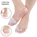 1Pair Silicone Bunion Toe Corrector Orthotics Straightener Separator Pain Rel OZ