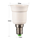 E14 to E27 Base LED CFL Light Bulb Lamp Adapter Converter Screw Socket M&O