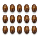 500pc 6x8mm Natural Barrel Wood Beads Wooden Beads for Jewelry Making Charms
