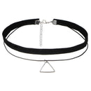 Fashion Choker Necklace Stretch Velvet Classic Gothic Tattoo Lace Necklace JR