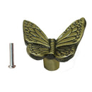 10x Zinc Alloy Cupboard Door Drawer Butterfly Shape Pull Handle Knobs Bronze