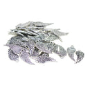 30x Alloy Angel Wings Pendants DIY Necklace Bracelet Jewelry Making Charms