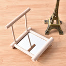 Bird Mirror & Perch Wooden Interactive Bird Toys Budgie Canary Cockatiel Finch !