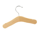Natural Solid Wood Clothes Hangers Airer Kids Pant Suit Hanger Rack 27x16cm