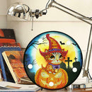 LED Lamp DIY Diamond Painting Partial Drills Special-shaped Halloween Decor