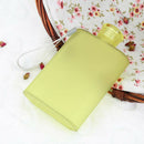 Memo Paper Bottle Flat Notebook Water Bottle for School Outdoor Sports Green