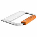 Hardwood Handle Crinkle Wax Vegetable Soap Cutter Wavy Slicer Stainless Steel