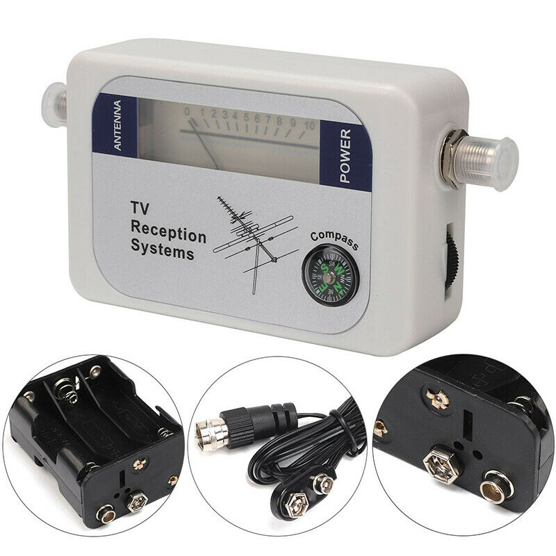 DVB-T Finder Digital Aerial Terrestrial TV Antenna Signal Strength Tester Meter
