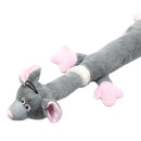Pets Chewing Toys with Squeakers for Small Dogs & Large Dogs - Gray Mouse