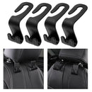 4Pcs Vehicle Car Back Seat Headrest Hook Hanger Uiversal for Bag Handbag