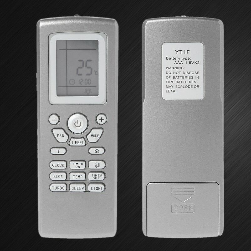 Air Conditioner Remote Control Replacement For Gree Yt1f Yt1ff Yt1f1 Yt1f2 Yt1f3