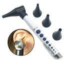 12.8cm White Professional Ear Otoscope Instruments Ear Light Ear Magnifier Set