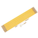 11ft Fiberglass Running Wire Cable Coaxial Electrical Fish Tape Pull Push K