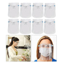 8x Safety Full Face Shield Outdoor Goggles Visor Hat No Fog Anti-Spitting