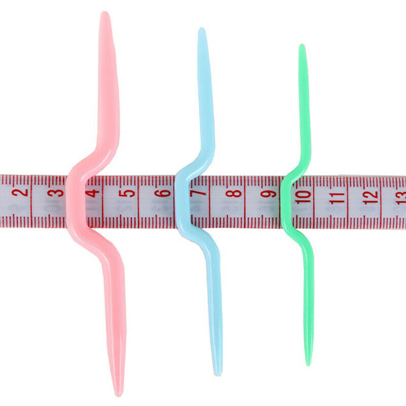 1 Set Crochet Hooks Needles 17 Sizes Sewing Needles Stitches Knitting Craft J2X2