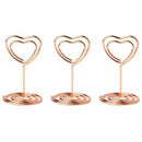 20pcs Mini Place Card Holders Table Number Stands Table Card Holder Wire Ta
