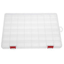 48-Compartment Transparent PP Plastic Fishing Lure Storage Box Container
