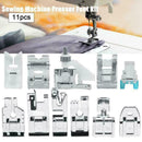11pcs/set Presser Foot Feet Home Sewing Machine Accessories G7F9