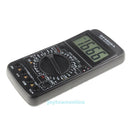 Digital LCD Ohmmeter Multimeter Volt AC DC Tester Meter Voltmeter Ammeter Tools