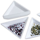 2X Container Holder Triangle Phone/ Craft / Nail Art / Rhinestones Gems BeaME